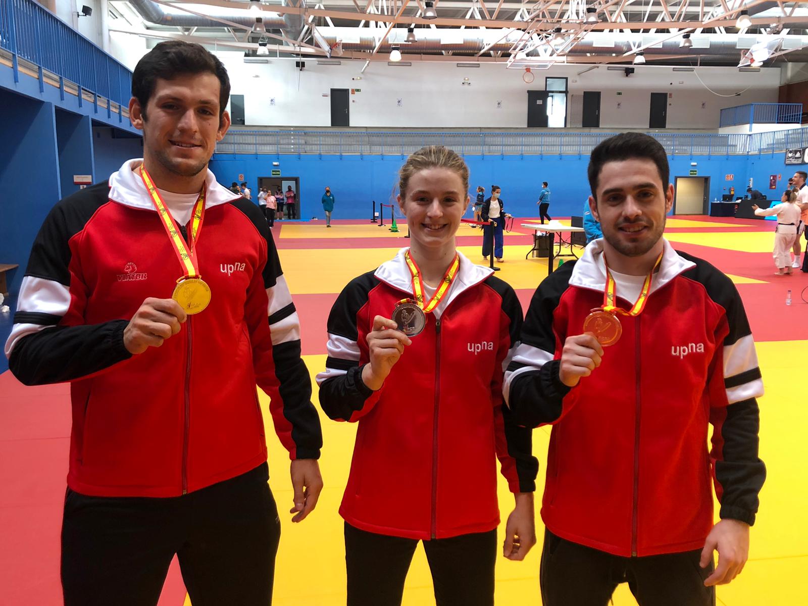 Campeonato de Espa&ntilde;a Universitario JUDO - 3 MEDALLAS para los Judokas Navarros